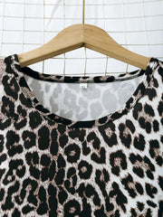 3 Pack Plus Size Leopard Print Nightdress Set