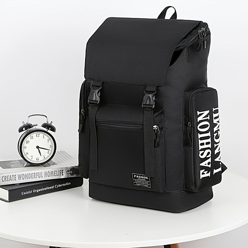Functional Casual Backpack Large Capacity Anti Theft Laptop Bag