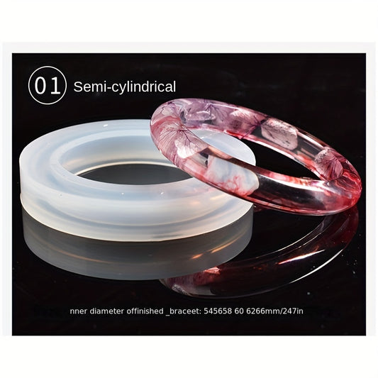 Resin Epoxy Silicone Bracelet Bangle Molds Set