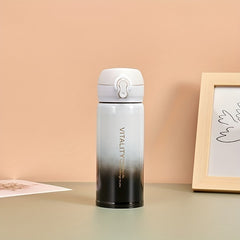 300ml 400ml Stainless Steel Gradient Vacuum Cup Large Capacity Pop up Cup