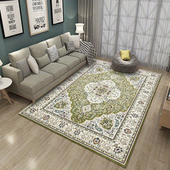 Soft Crystal Velvet Outdoor Rug Cobblestone Non-slip Anti Dirt Carpet