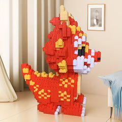 5000pcs Qilin Assembly Building Blocks for Home Decoration Gift