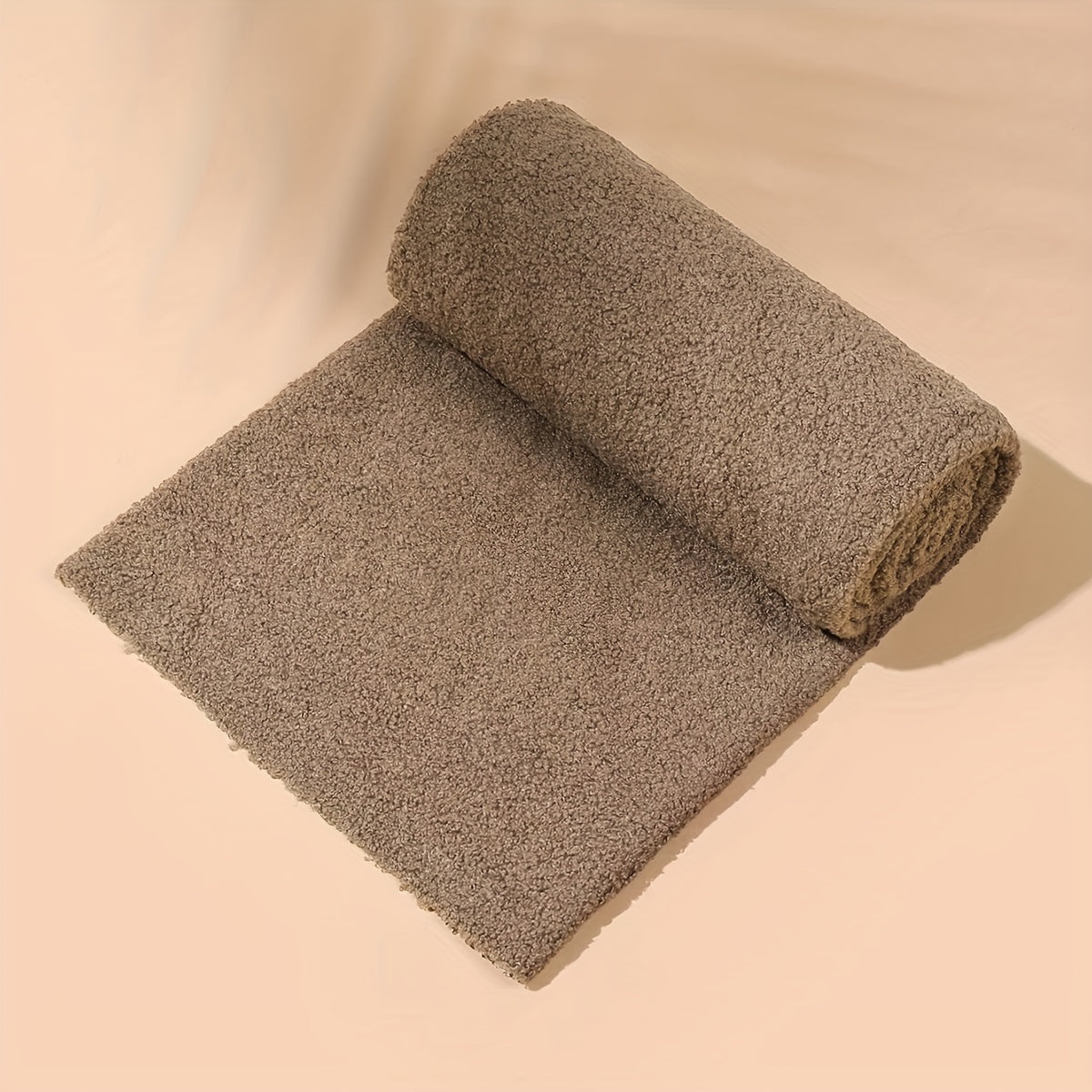 Soft Teddy Fabric Sofa Cover DIY Home Decor