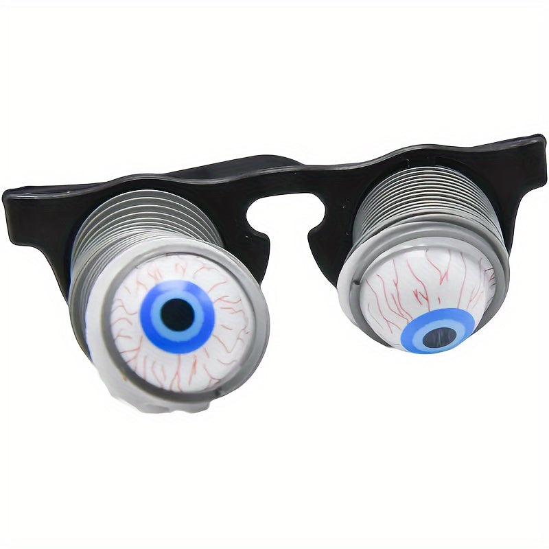 Halloween Funny Spring Glasses Prank Toy
