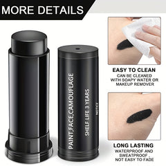 Sports Eye Stick for Easy Makeup, Lip Smacking, Face Painting