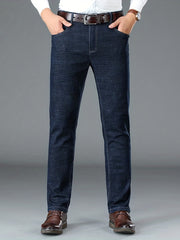 Men's Formal Jeans Business Dress Pants
