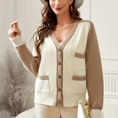 Button Down Knit Cardigan Casual Long Sleeve Sweater