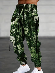 Villains All Over Print Men's Comfy Jogger Pants