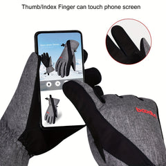 Waterproof & Windproof Snowboard Skiing Gloves Touch Screen