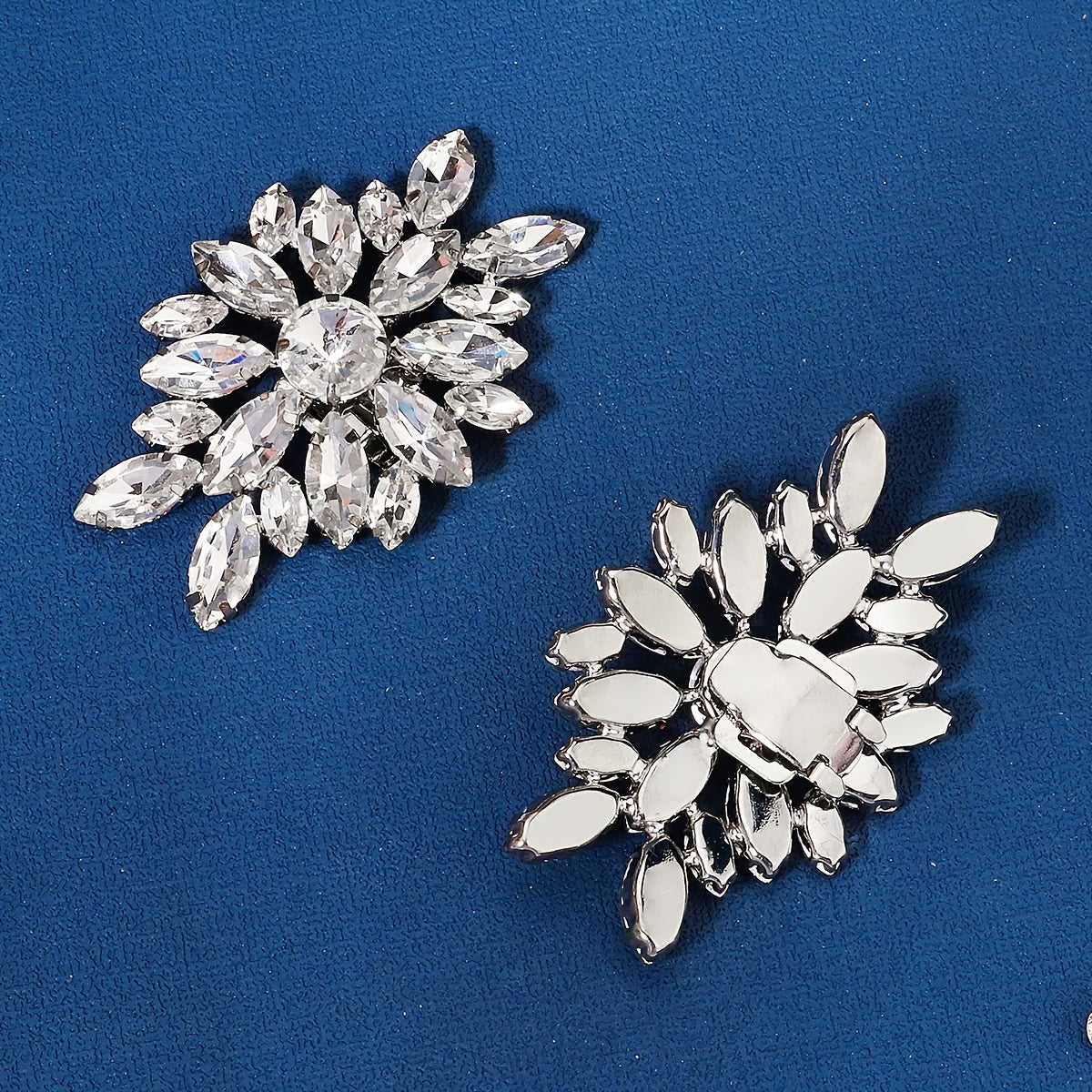 Crystal Shoe Buckles DIY Removable Decoration