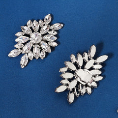 Crystal Shoe Buckles DIY Removable Decoration