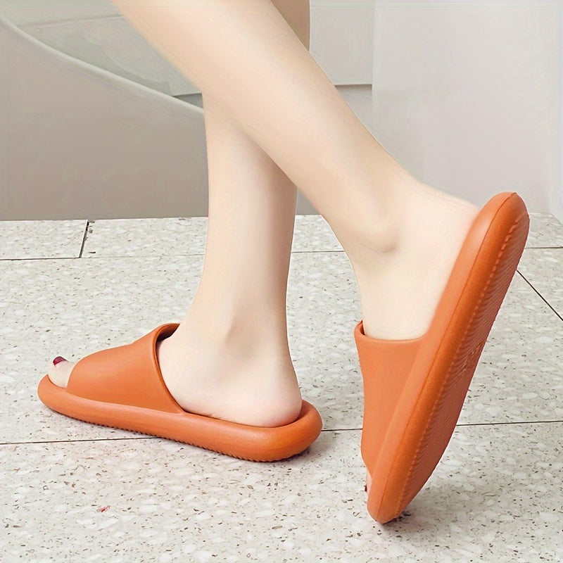 Waterproof Non slip Cloud Slides Slippers Letter Graphic Beach Slides
