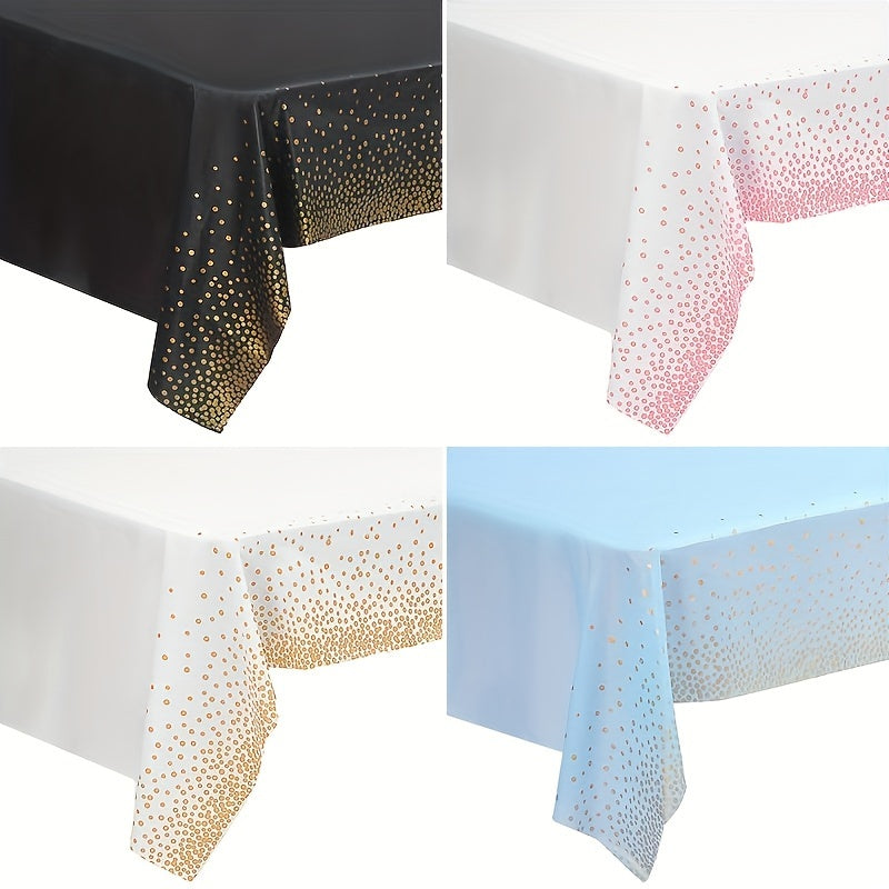 Christmas Disposable Party Tablecloth Waterproof Wash