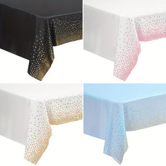 Christmas Disposable Party Tablecloth Waterproof Wash