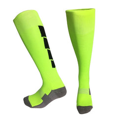 Men's Long Knee Soccer Socks Towel Bottom Thickened Ball Socks