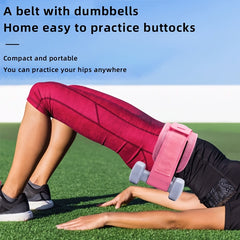 Hip Thrusting Belt Waist Weighted Training Belt for Hip Bridge Squat Gym Fitness