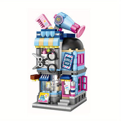 Mini Street View Building Block Toys 1645 1648