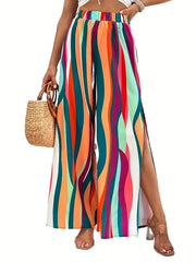 Casual Elastic Waist Pants for Women