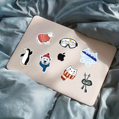 50pcs Random Anime Decorative Sticker Waterproof for Laptop Phone Skateboard DIY