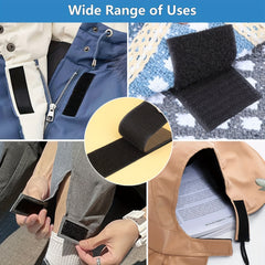 5.08cm Sew On Hook and Loop Strips - Non-Adhesive Nylon Tape