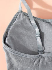 Girls' Seamless Racerback Sports Bra 2 Pack
