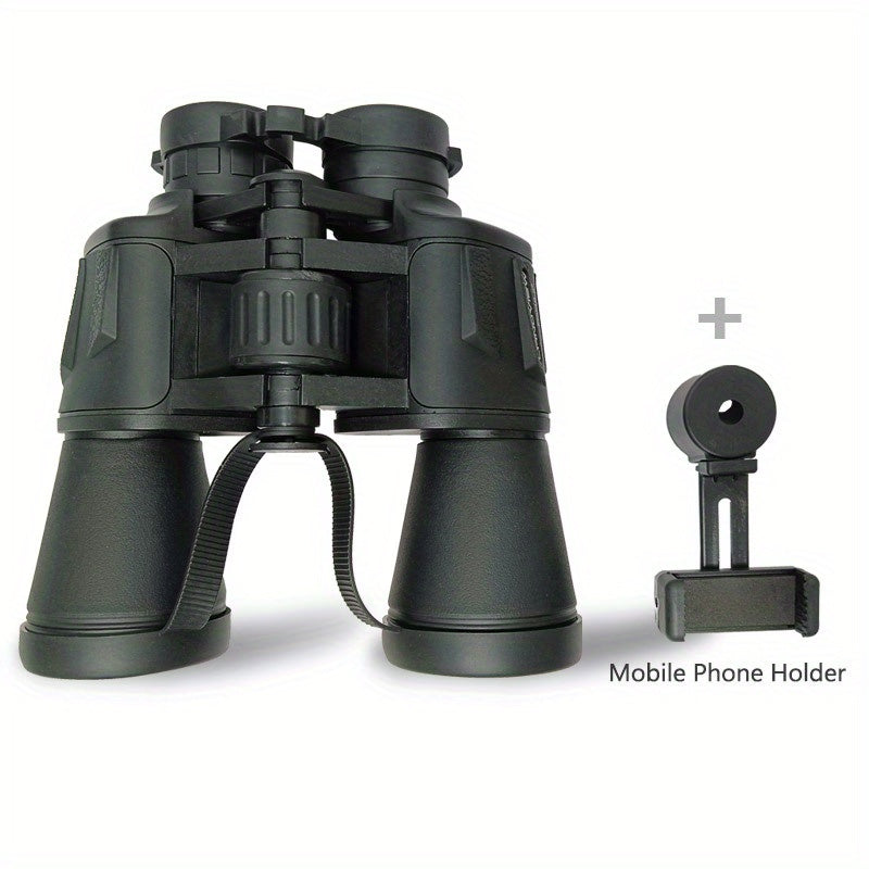 20x50 Binoculars BAK4 Prism Low Light Night Vision High Power Waterproof