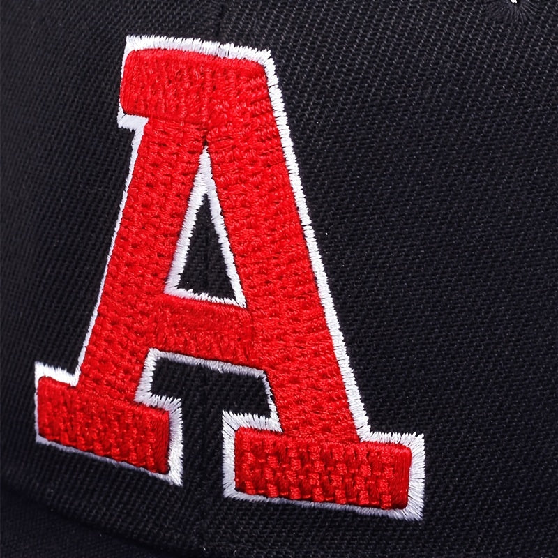 Men College Letter Baseball Cap
