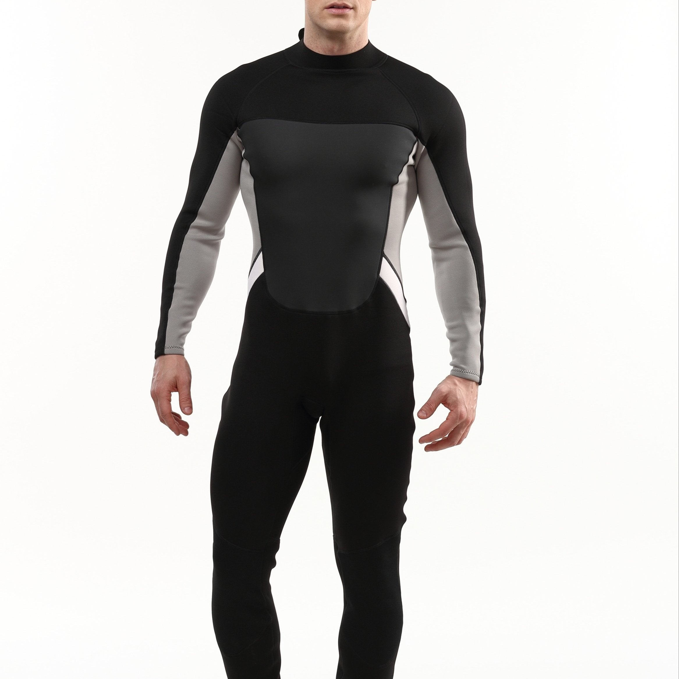 Men's 2mm Neoprene Diving Suit Warm Anti Jellyfish Cold Proof Wetsuit