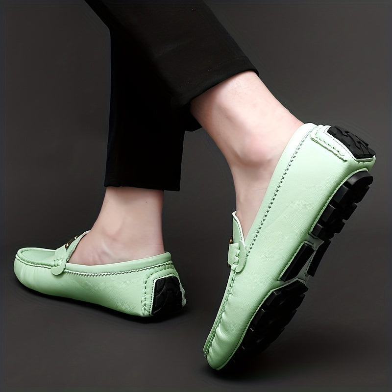 Men's Slip On Loafers Smart Casual Dress Up Shoes