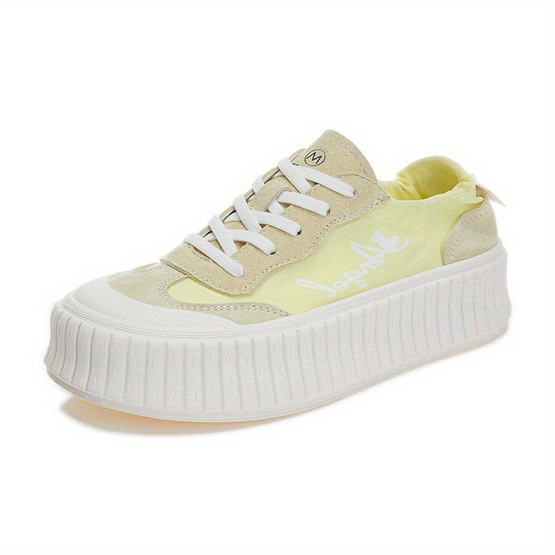 Women's Biscuit Board Shoes Thick Bottom Sports Shoes