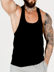 3pcs Men's Stretch Sleeveless Tank Top for Summer Gym Workout