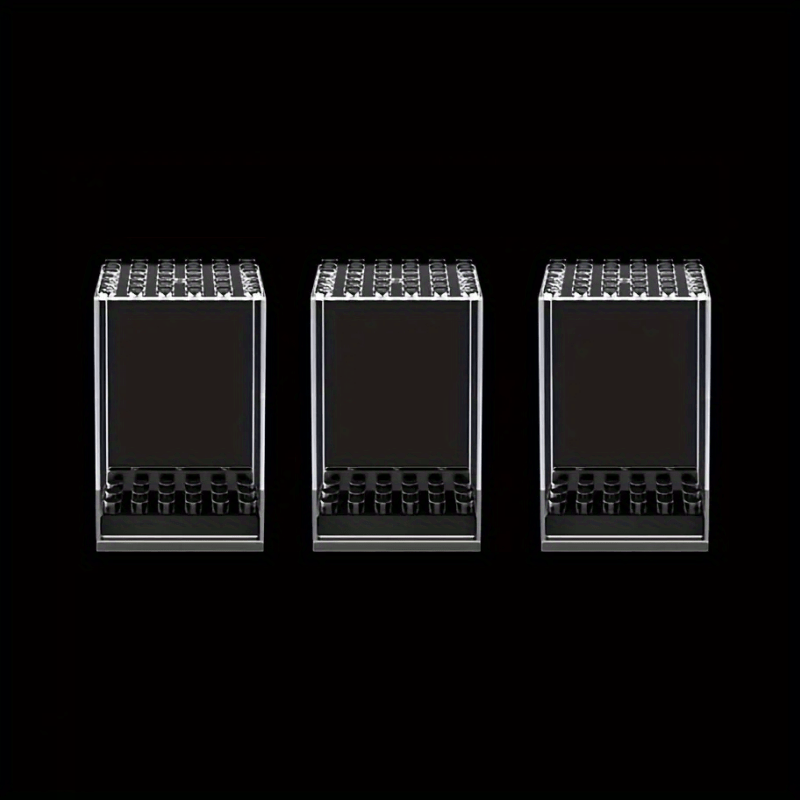 3pcs Transparent Micro Dust Cover Display Box for Building Blocks Figures