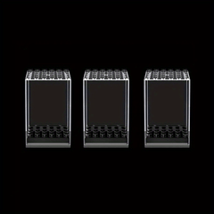 3pcs Transparent Micro Dust Cover Display Box for Building Blocks Figures