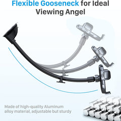 Long Arm Gooseneck Car Phone Mount