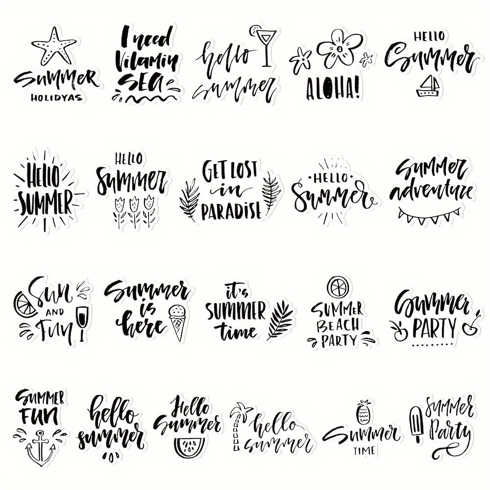 42pcs Graffiti Stickers Waterproof DIY Handbook Sticker Pack