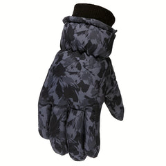 Kids Outdoor Skiing Gloves for Boys and Girls