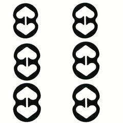 6 Pcs Invisible Bra Strap Clips Non-slip Buckles for Braless Look