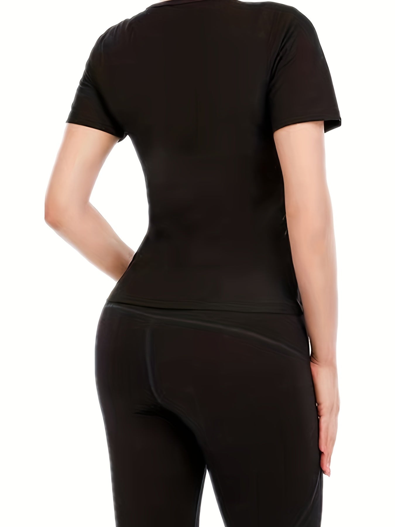 Sauna Shirt Body Shape Weight Loss Fitness Top For Women