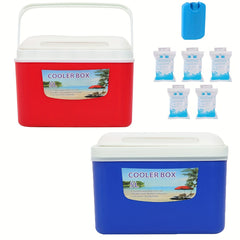 Portable Insulated Cooler Box for Household Outdoor Fishing