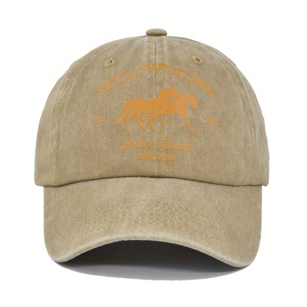 Yellowstone Graffiti Printed Baseball Cap