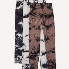 3pcs Tie Dye Yoga Pants High Stretch Leggings Women's Activewear