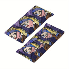 Unisex Sports Headband Sweat Wicking Polyester Mosaic Art