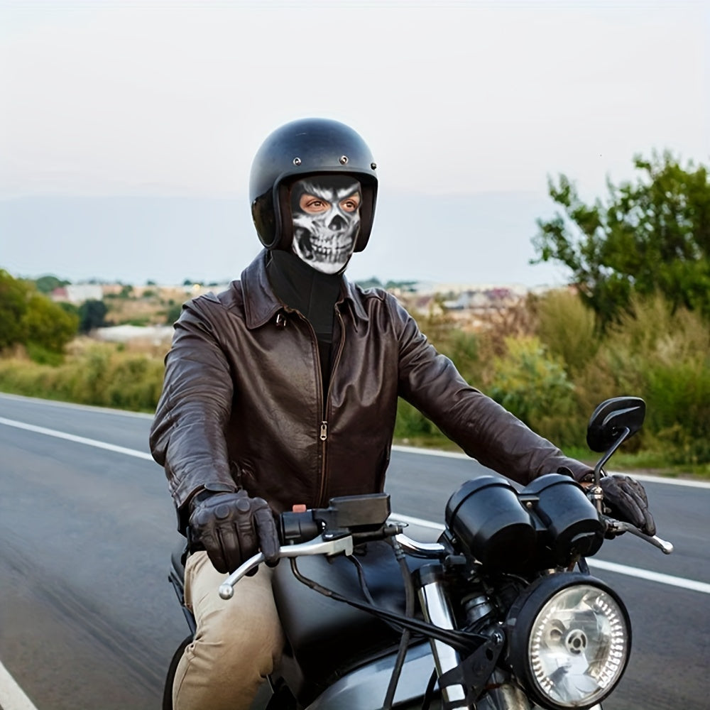 Skeleton Skull Balaclava Mask Halloween Costume Cosplay Full Face Mask