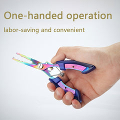 Fishing Pliers Set Cut Mono Fluoro Braid Lines Easily
