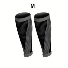 2pcs Sports Calf Protector Compression Sock Cover Men Women