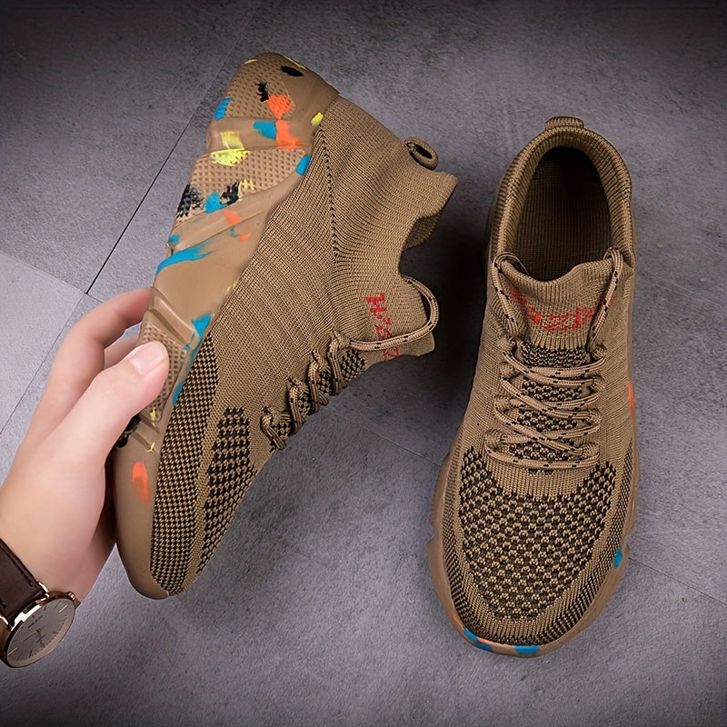 Men's Slip on Sneakers Breathable Athletic Shoes