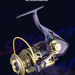 5000 Series Stainless Steel Spinning Reel Fishing Tackle