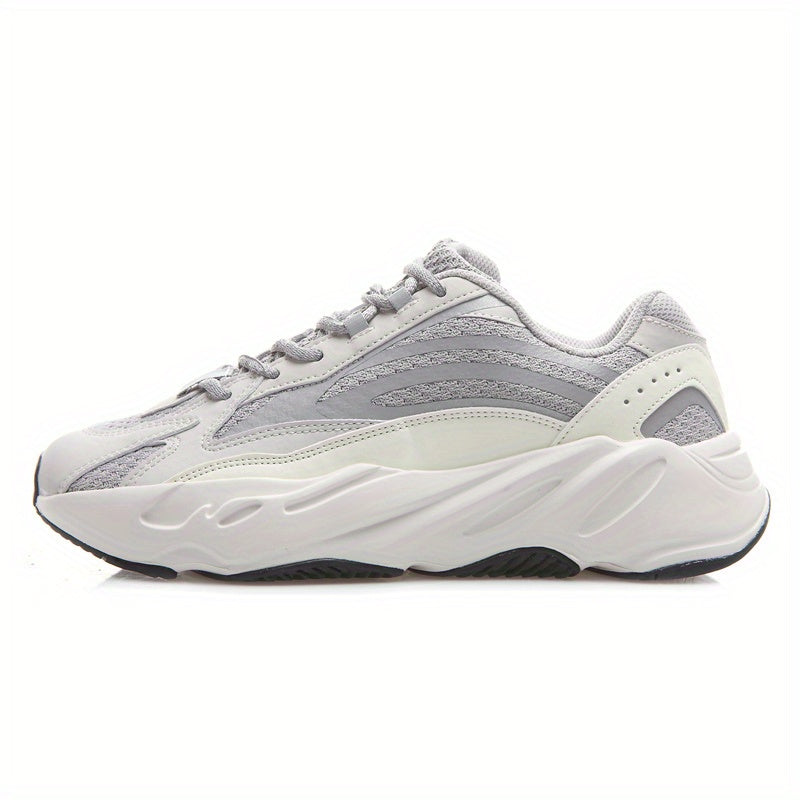 Men's Shock Absorbing Lace-up Sneakers Athletic Shoes
