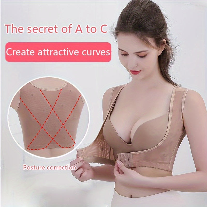 Women Body Shaping Bra for 40-80kg - Volcanic Stone Style Underwear