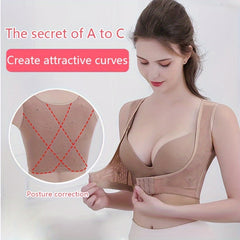 Women Body Shaping Bra for 40-80kg - Volcanic Stone Style Underwear